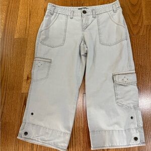 Women's eddie bauer Versatile Cargo Capris - Light Gray